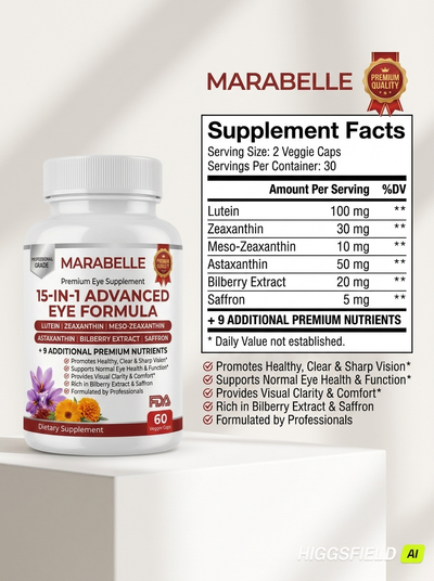 Marabelle 15 in 1 Total Vision Eye Formula