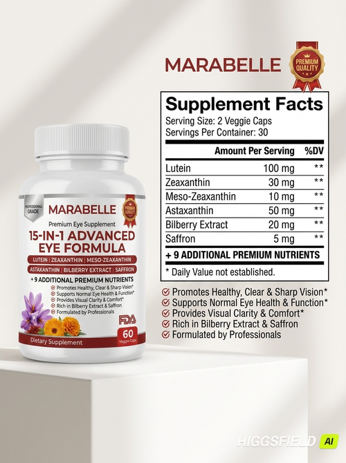 Marabelle 15 in 1 Total Vision Eye Formula